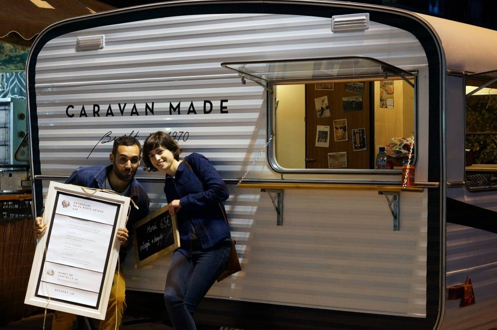Silvia y Javi, los creadores de Caravan Made